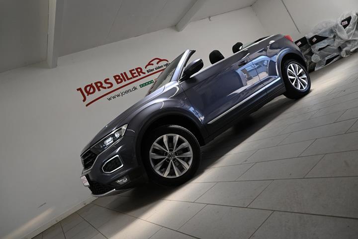 Grå VW T-Roc fra 2021