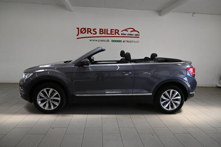 Grå VW T-Roc fra 2021
