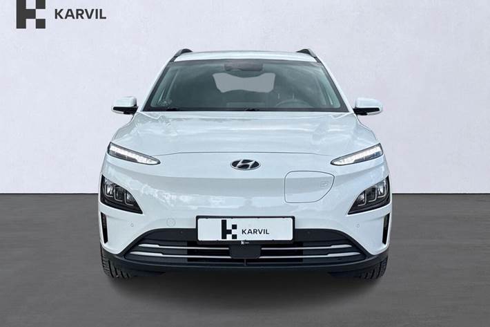 Hvid Hyundai Kona fra 2023