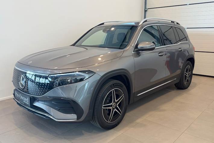 Grå Mercedes EQB350 fra 2025