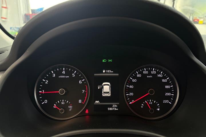 Grøn Kia Rio fra 2021