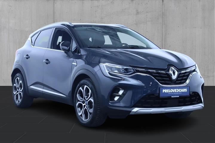 Blå Renault Captur fra 2021