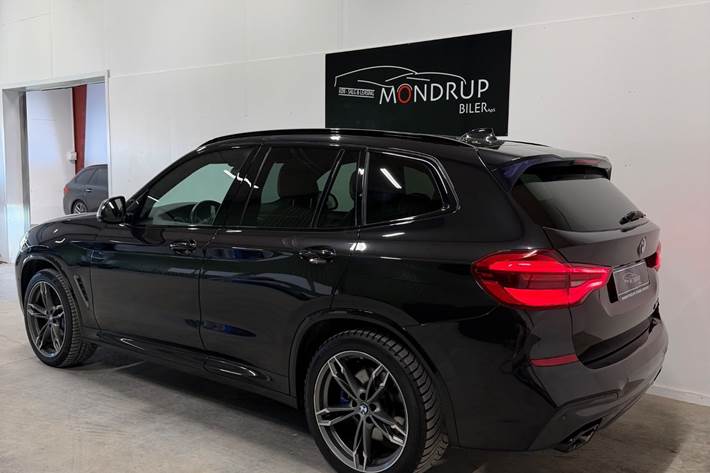 Sort BMW X3 fra 2019