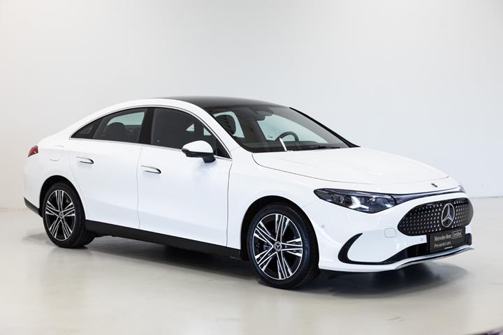Hvid Mercedes CLA250+ fra 2025
