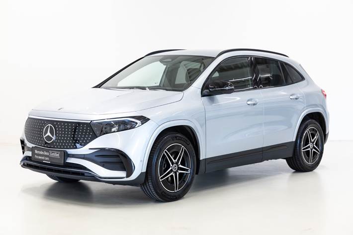 Sølv Mercedes EQA250+ fra 2025