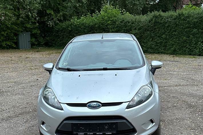 Sølv Ford Fiesta fra 2009
