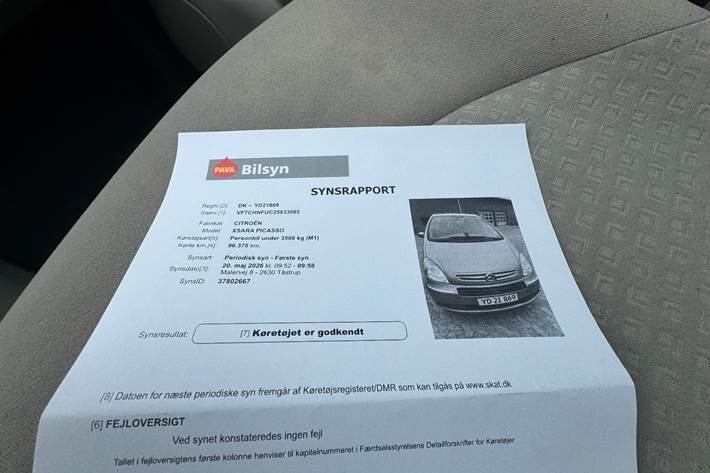 undefined Citroën Xsara Picasso fra 2006