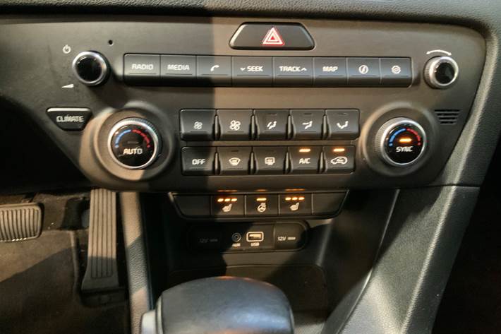 Sort Kia Sportage fra 2017
