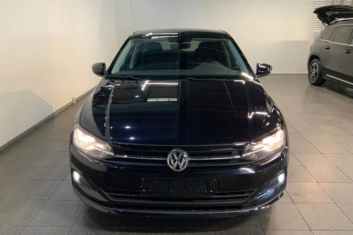 Sort VW Polo fra 2019
