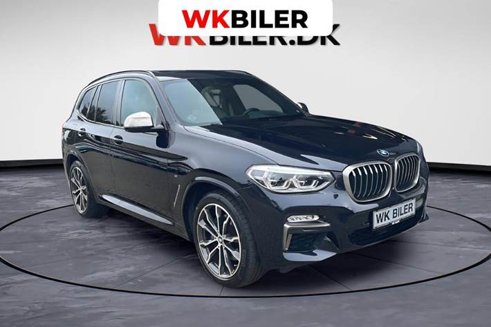 Sort BMW X3 fra 2017