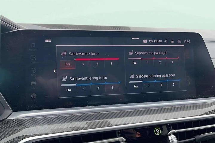 Hvid BMW X6 fra 2020