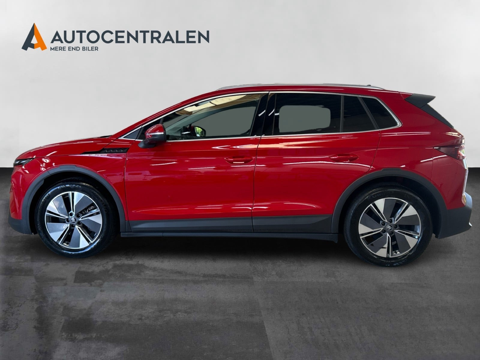 Rød Skoda Elroq fra 2025