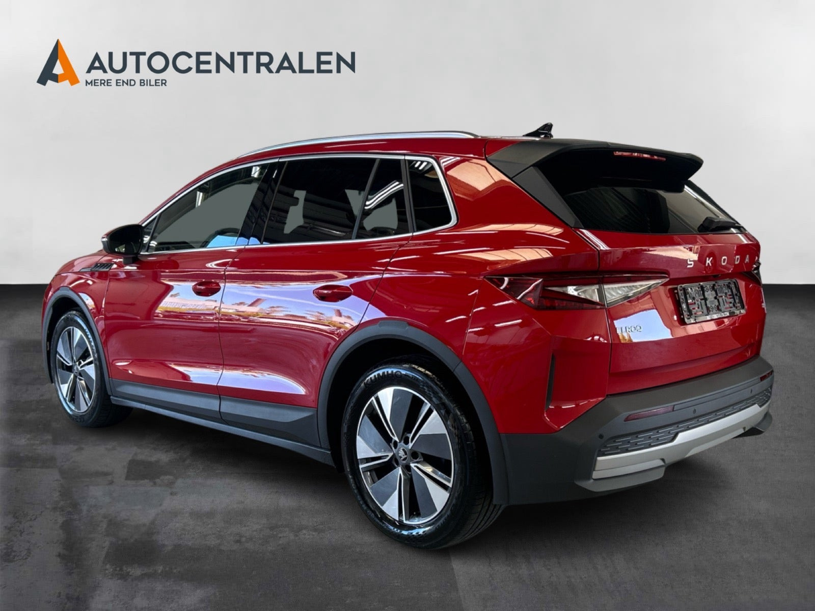 Rød Skoda Elroq fra 2025