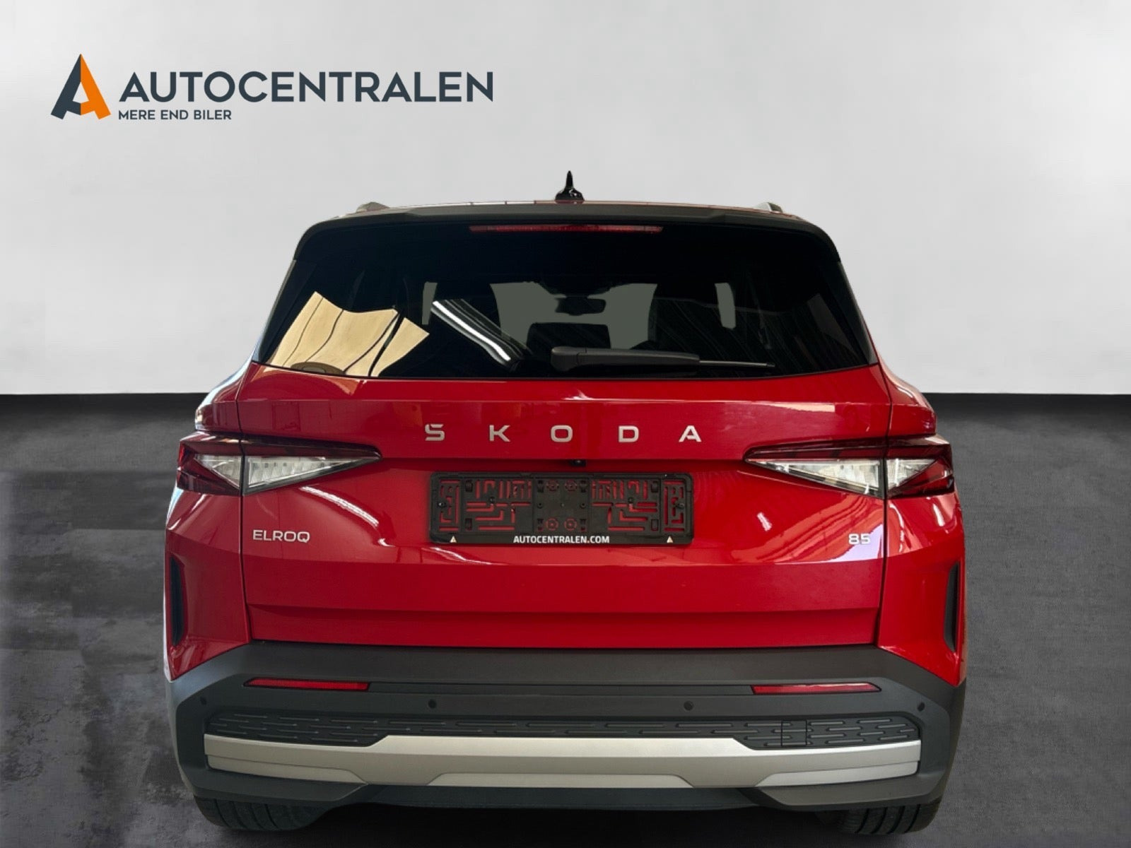 Rød Skoda Elroq fra 2025