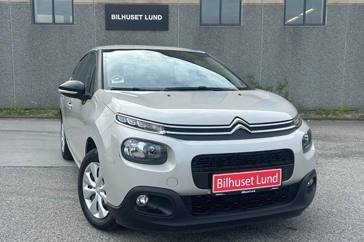 Orange Citroën C3 fra 2019 set udefra