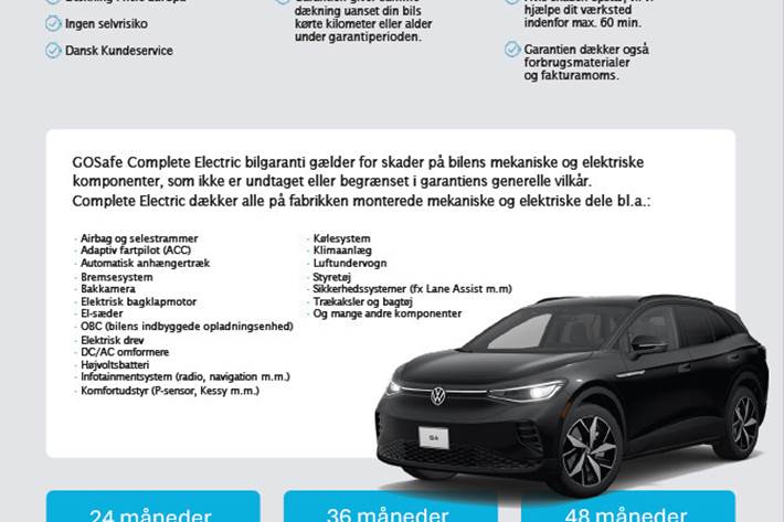 Grå BMW i4 fra 2023
