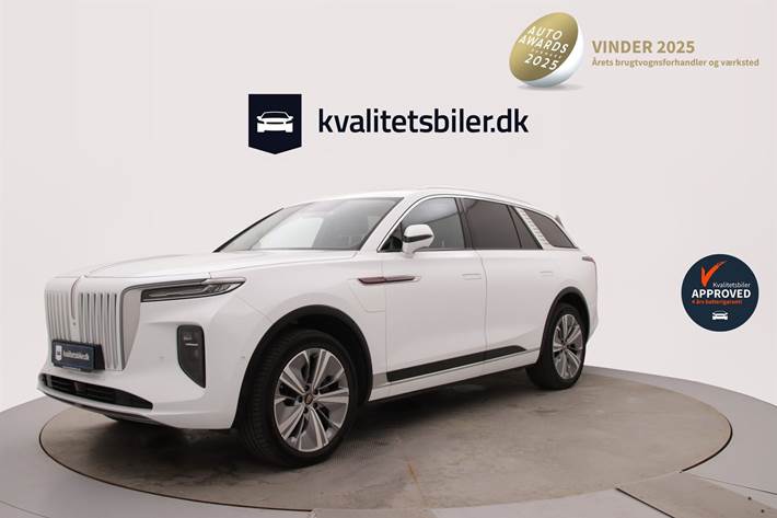 Hvid Hongqi E-HS9 fra 2024