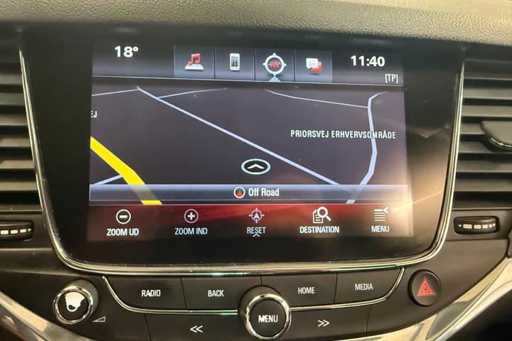 Sort Opel Astra fra 2017