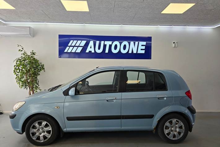 Blå Hyundai Getz fra 2006
