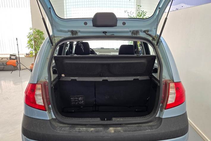 Blå Hyundai Getz fra 2006