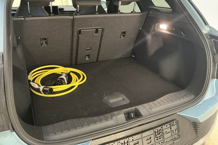 Blå Ford Explorer fra 2025