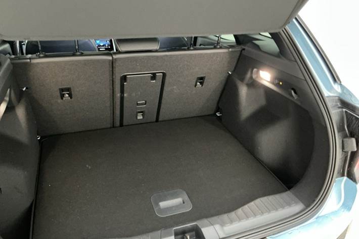 Blå Ford Explorer fra 2025