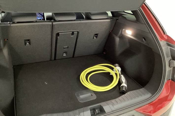 Rød Ford Explorer fra 2025
