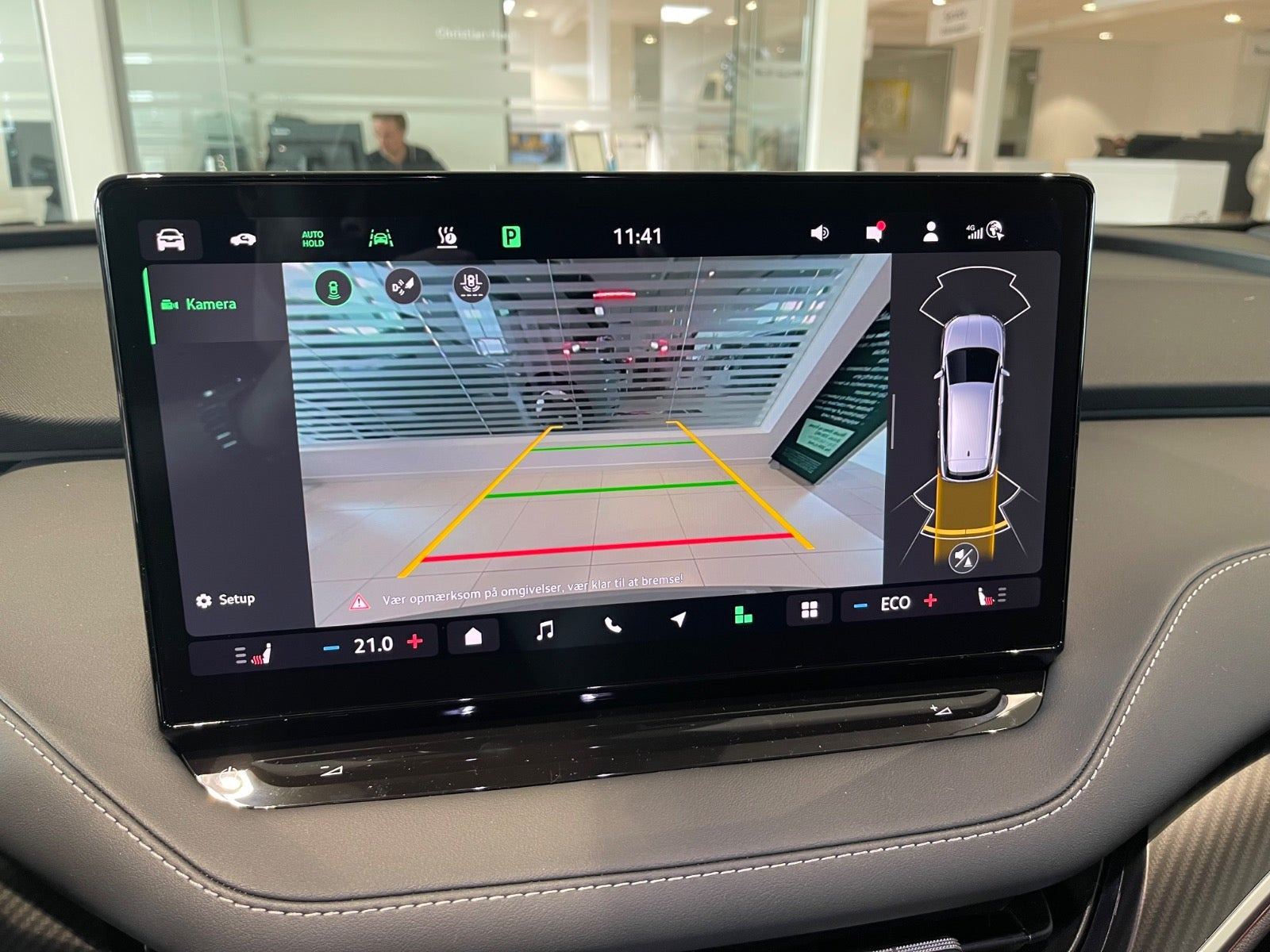 Grå Skoda Enyaq fra 2026