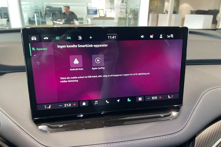 Grå Skoda Enyaq fra 2026