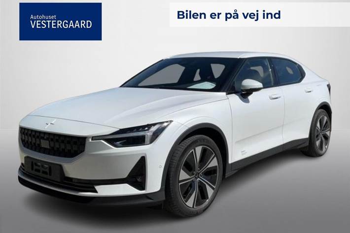 Hvid Polestar 2 fra 2023
