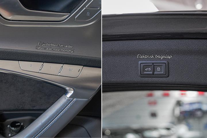 Grå Audi RS6 fra 2020