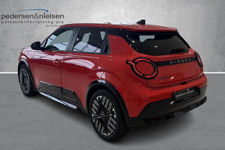 Rød Nissan Micra fra 2026