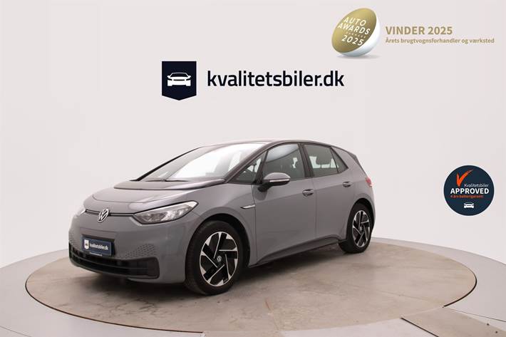 Grå VW ID.3 fra 2021