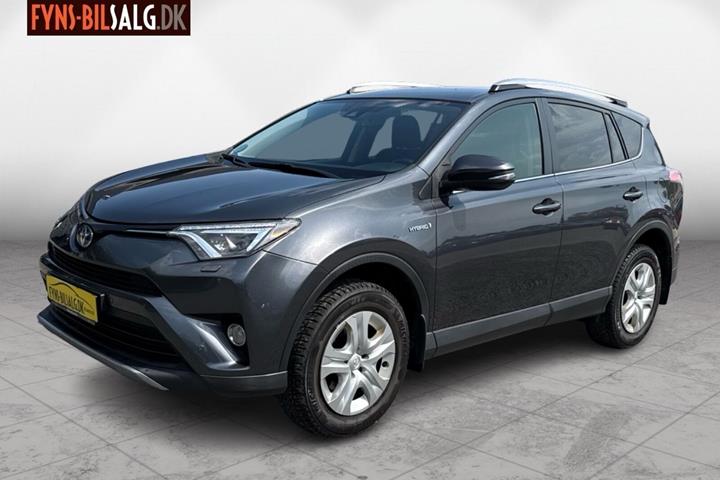 Sort Toyota RAV4 fra 2016 set udefra