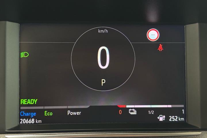 Sølv Opel Corsa-e fra 2023