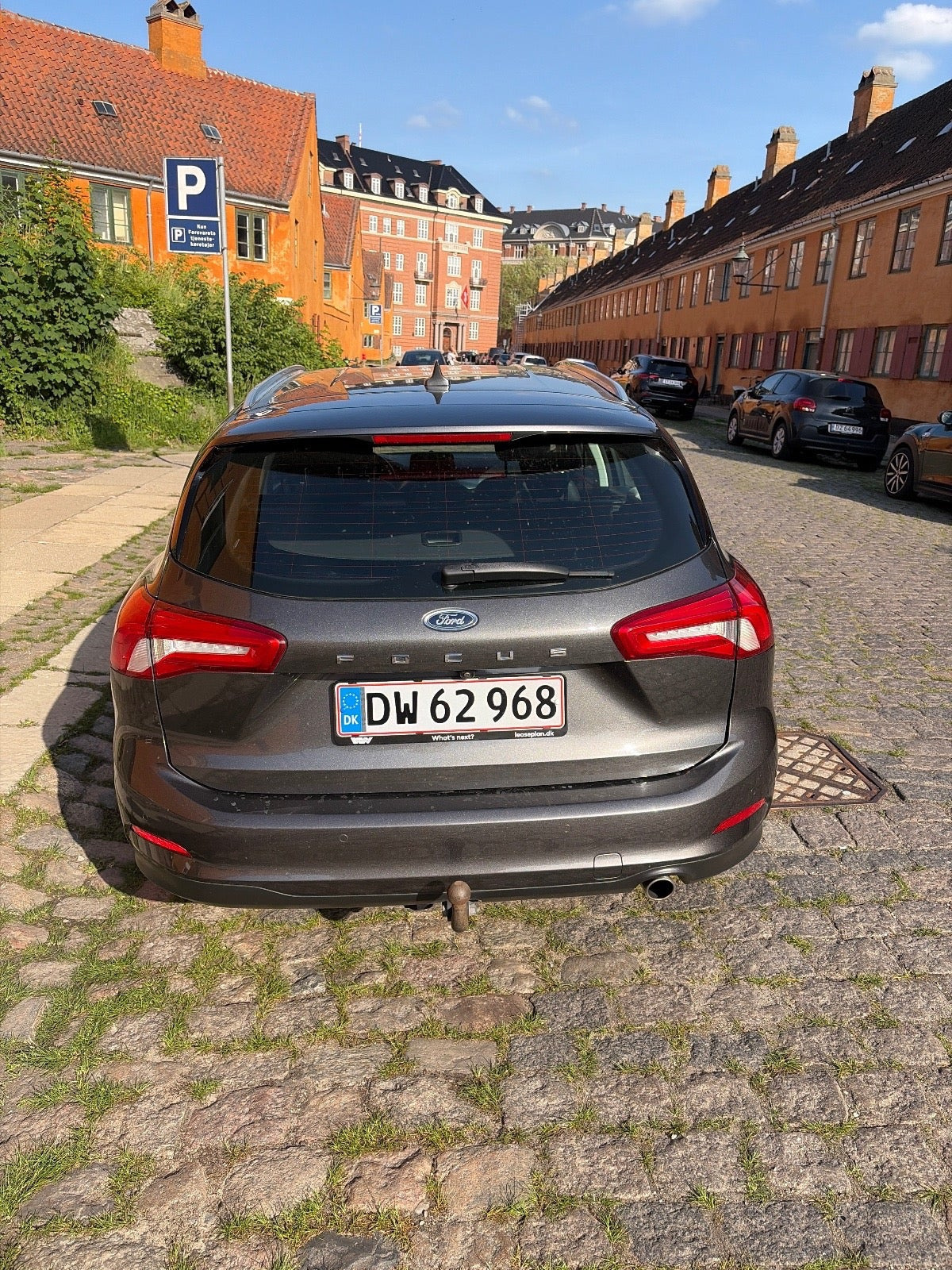 Grå Ford Focus fra 2020