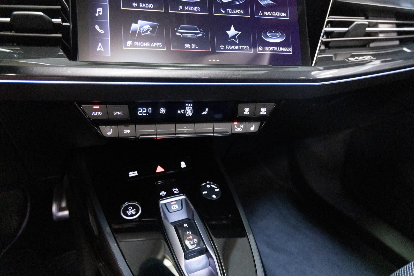 Sort Audi Q4 e-tron fra 2023