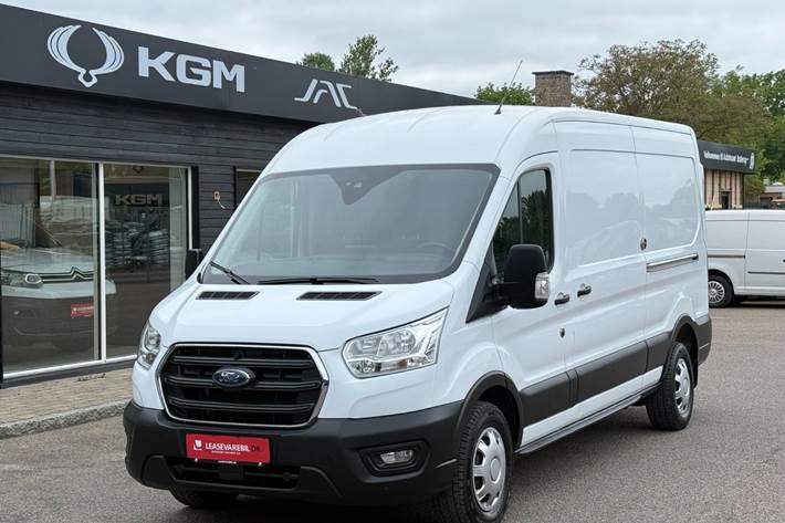 Hvid Ford Transit 350 L3 Van fra 2021