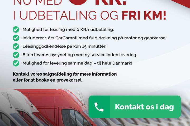 Hvid Ford Transit 350 L3 Van fra 2021