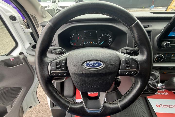 Hvid Ford Transit 350 L3 Van fra 2021