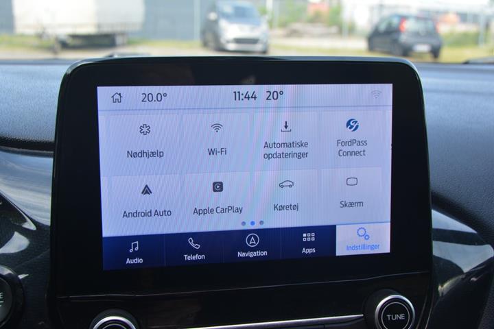 Sort Ford Fiesta fra 2021