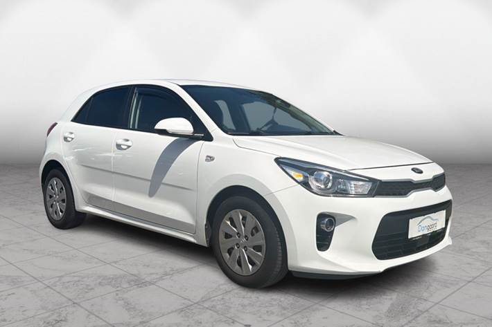 Hvid Kia Rio fra 2019