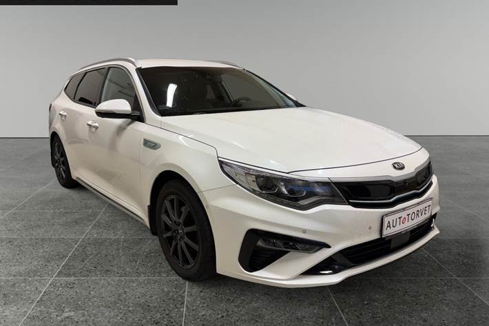 Hvid Kia Optima fra 2020