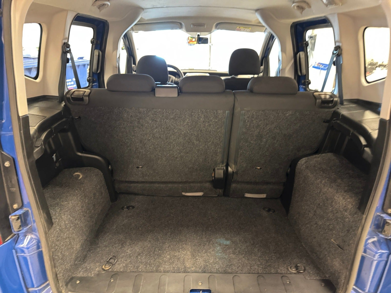 Blå Fiat Qubo fra 2016