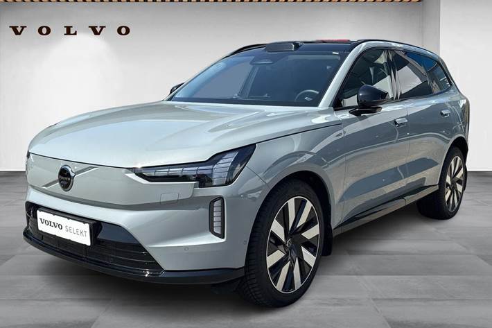 Grå Volvo EX90 fra 2025