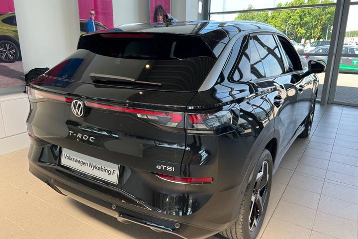 Sort VW T-Roc fra 2026