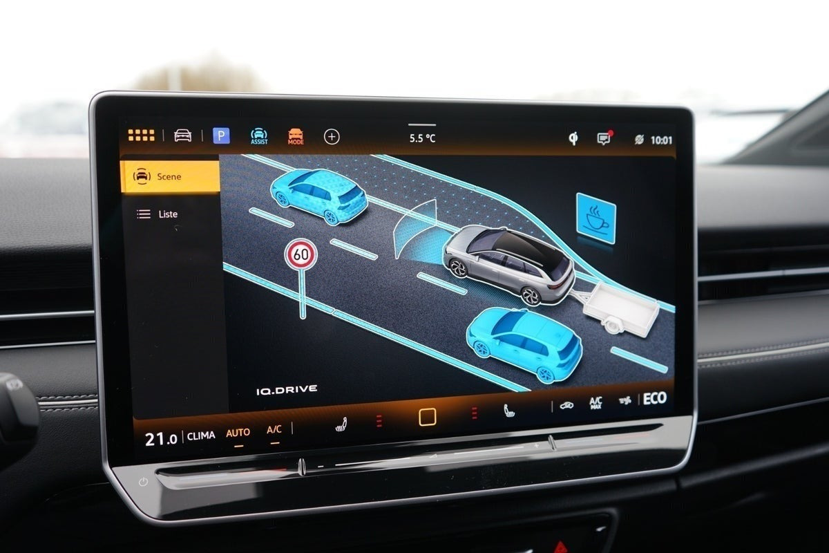 Blå VW ID.7 fra 2025