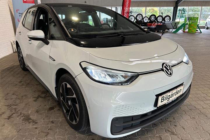 Hvid VW ID.3 fra 2022