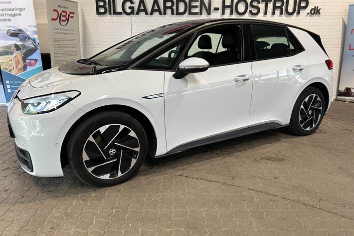 Hvid VW ID.3 fra 2022
