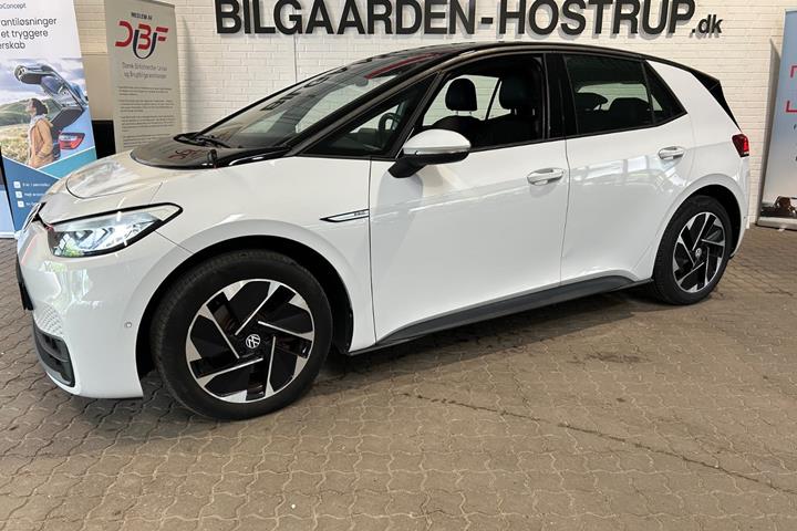 Hvid VW ID.3 fra 2022